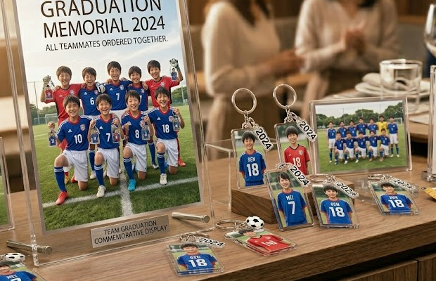 卒団記念キーホルダー
